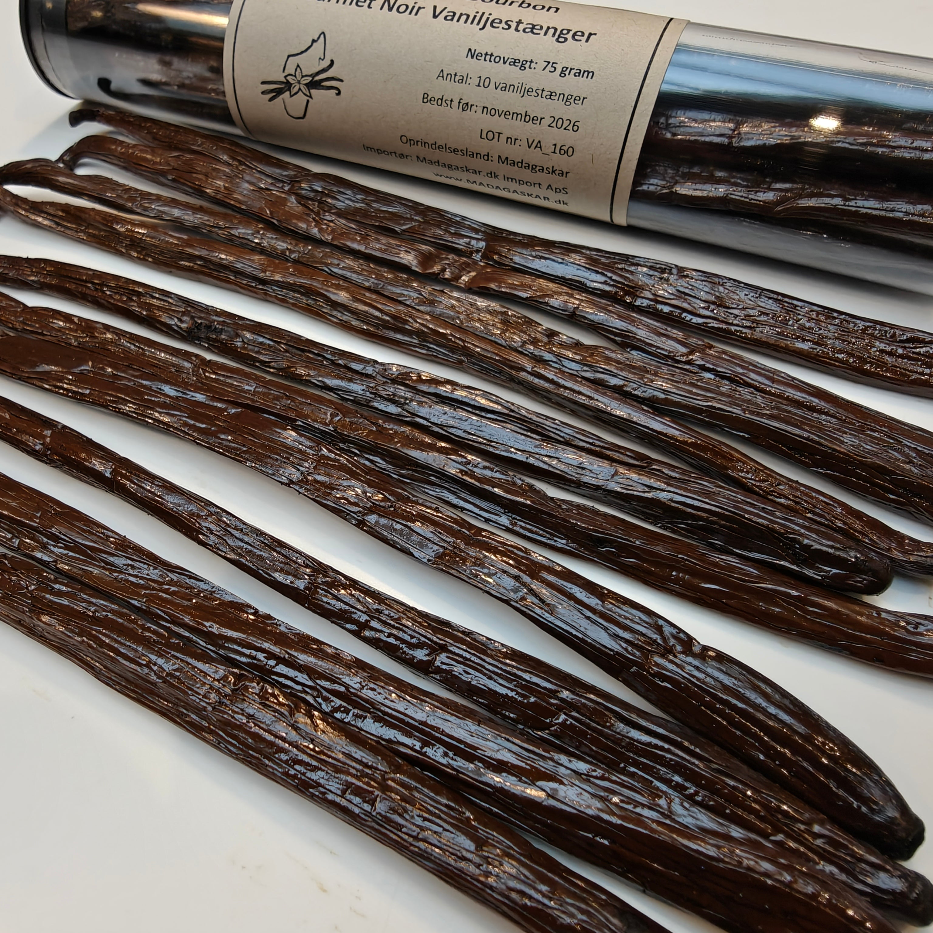 Madagaskar Gourmet Noir Vaniljestænger